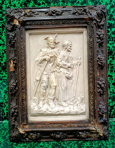 Tableau ancien bas - ancien,, bas-relief
