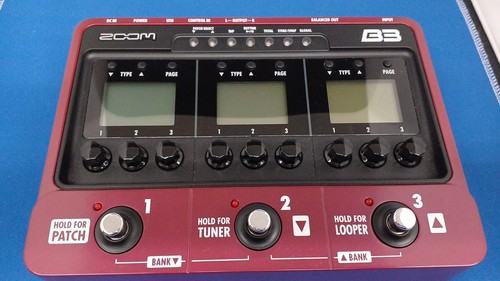 Zoom bass multi effects - b3,