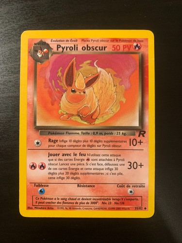 Carte pokémon pyroli - carte, :