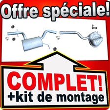 Ligne pot d'échappement pour