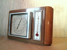 BAROMETRE MURAL Bois exotique