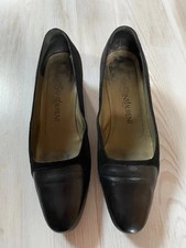 Escarpins noirs bi-matière