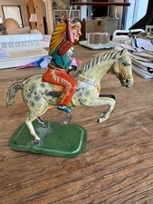 RARE VERSION JOUET INDIEN MECANIQUE REF K 945 PRODUIT PAR KEIM NURNBERG GERMANY