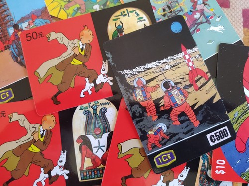 Lot telecartes les - de,