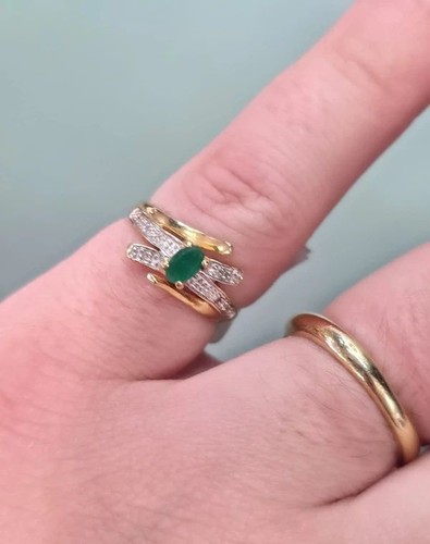 Bague jaune blanc - jaune,