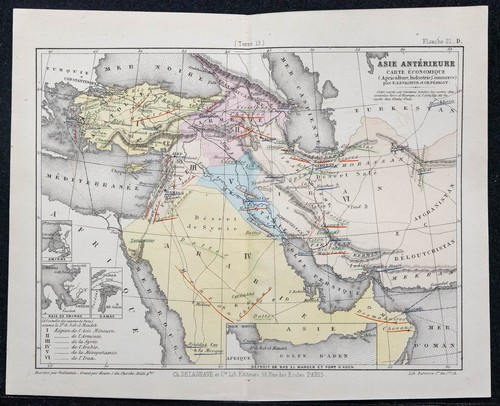 1874 carte l asie - -, l'asie