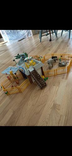 Vintage playmobil 3634 zoo set - vintage,
