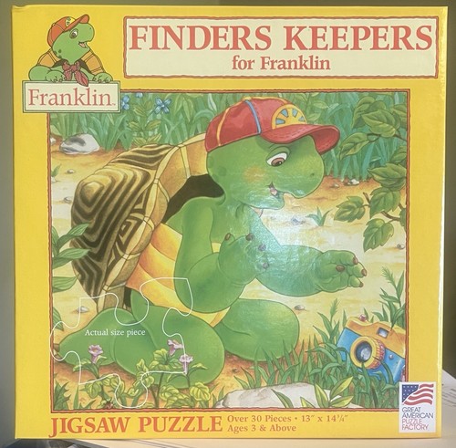 Franklin the turtle jigsaw - the,