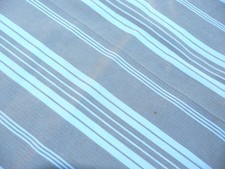 toile à matelas ancienne vintage  à décors de rayures 1,15 m x 0,90 m