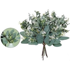 Lot de 10 tiges d'eucalyptus