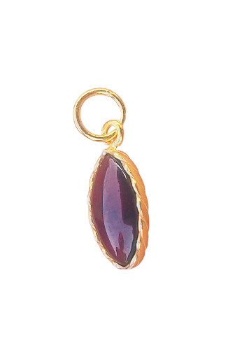 Breloque bijou grenat or - bijou,