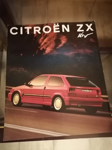 Citroen 16v depliant - citroen,