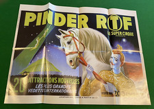 Affiche  Cirque PINDER RTF -