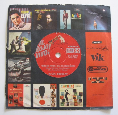 Rare elvis presley - presley, red