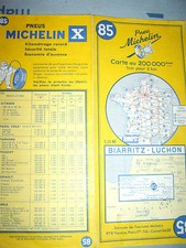Carte michelin 85 biarritz