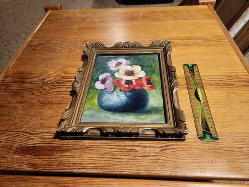 Peinture sur bois fleurs - sur,