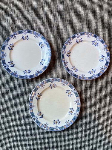 Assiettes dessert porcelaine - 3,