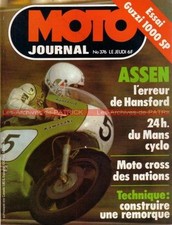 Moto journal 376 guzzi sp - guzzi,