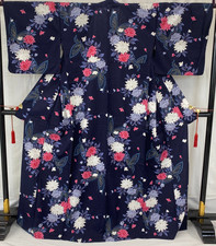 Kimono japonais vintage coton