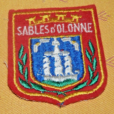 Ancien écusson à coudre