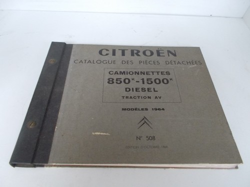 Catalogue pieces detachees - catalogue,