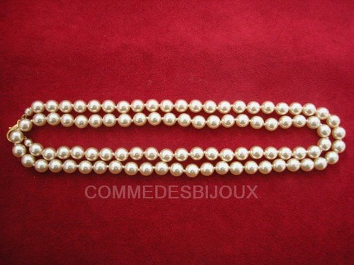 Collier perles couleur - collier, nacre
