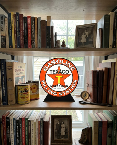 Enseigne texaco motor oils - oils,