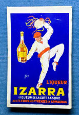 ANCIEN CARNET PUBLICITAIRE Liqueur IZARRA Armagnac CLOS des DUCS