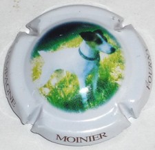 Capsule de Champagne : Super !!!  MOINIER FOURNY  , n°17  , le chien  !