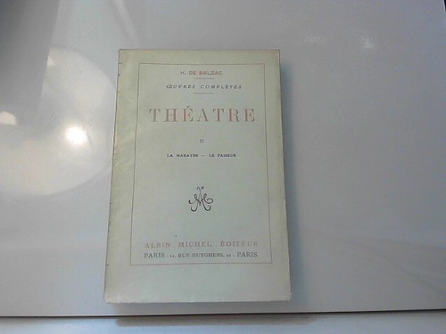 Balzac théâtre oeuvres - théâtre,,