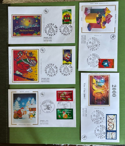 Lot enveloppes premier - lot, 10