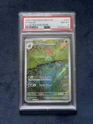 Carte pokémon herbizarre - carte,