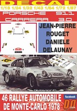 DECAL PORSCHE 911 CARRERA RS