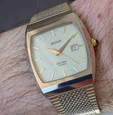 Montre Waltham dynax date quartz -  dress watch - très bel état - mvt ETA v8