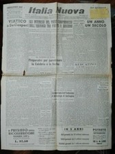 WW2 Message De De Gasperi Aux