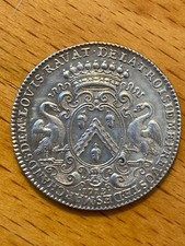 Jeton argent Louis XIV