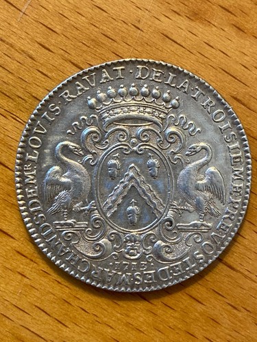Jeton argent louis - jeton, xiv