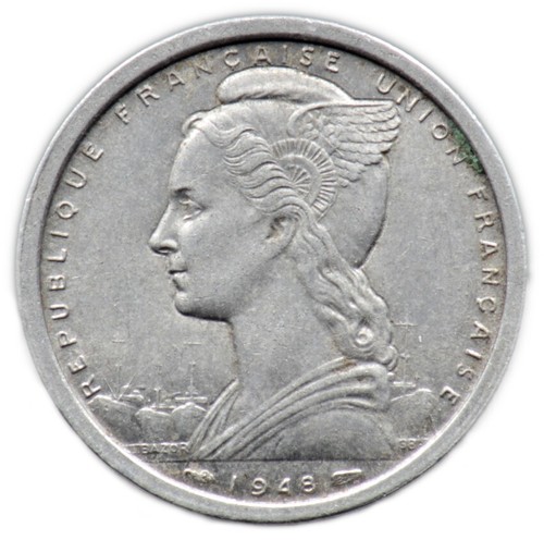 Francs 1948 afrique - 2,