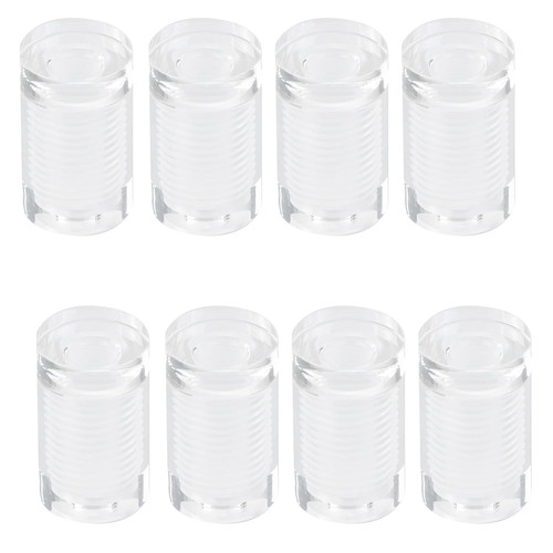 Antrader 8pcs clear standoffs - clear,