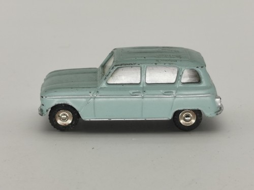 Dinky toys 518 renault bleu - renault, 4l