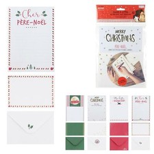 PAPIER A LETTRE PERE NOEL AVEC