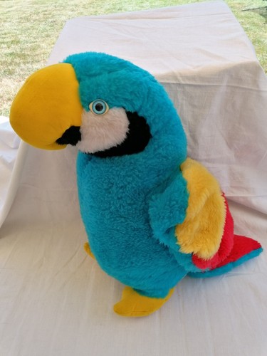 Peluche grand format perroquet - format,