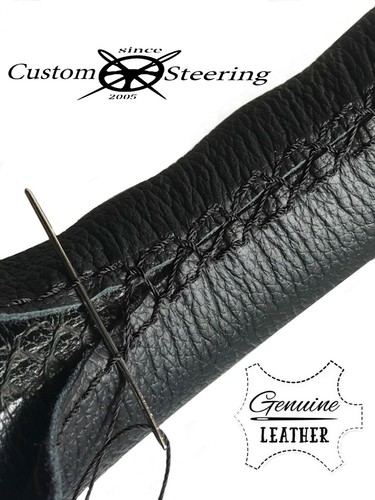 Housse volant cuir noir - housse,