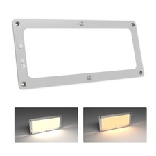 12V Plafonnier LED Camping-car 11W Lampe de Plafond Dimmable 2 Températures d...