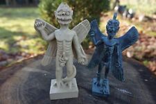 HF1368 B  2 FIGURINE  DIABLE LUCIFER DEMON PAZUZU SATAN FANTASY TARDI EXORCISTE