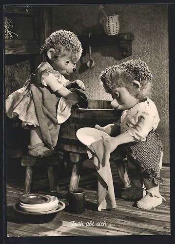 Carte postale mecki - carte,