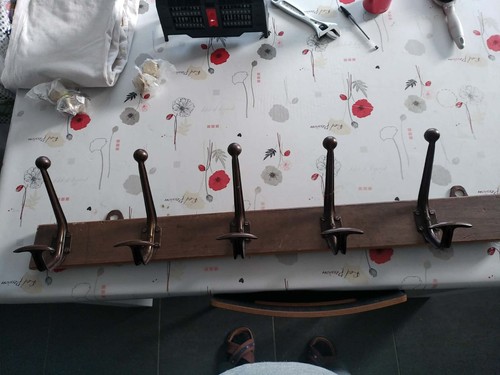 Rare ancien porte - porte, manteau