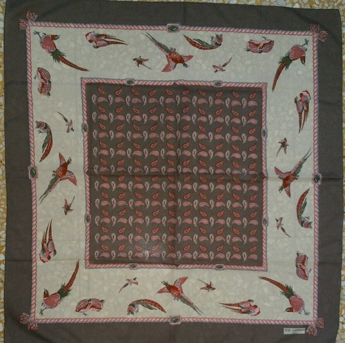 Foulard carre ted lapidus - ted,