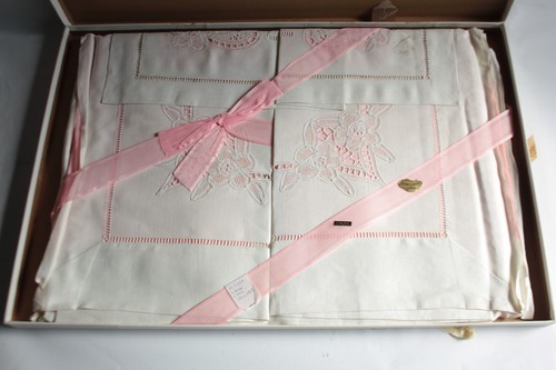 Ancienne parure lit - parure, drap