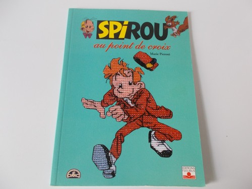 Livre broderie spirou - broderie-spirou, point